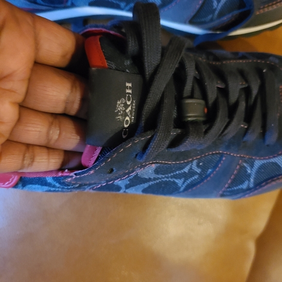 Coach Denim Sneakers - Picture 4 of 4